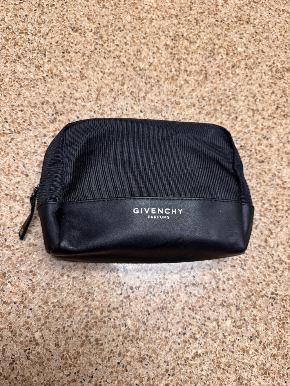 Givenchy Parfums Black Makeup or Toiletry Bag